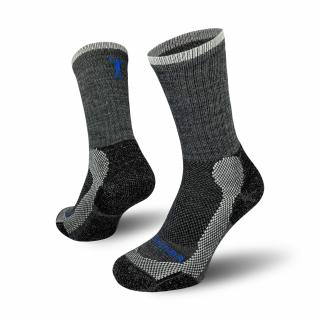 Trekking Light Merino Crew  Lehké Turistické Merino Ponožky Velikost: 45-47