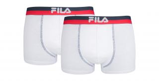 Pánské boxery FILA FU5020/2 Barva: 300 - white bílá, Velikost: L