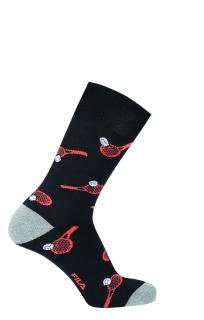 Ponožky FILA CRAZY F5270C Barva: 200 - black černá, Velikost: 39-42