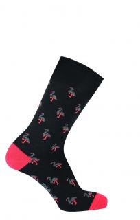 Ponožky FILA CRAZY F5271C Barva: 200 - black černá, Velikost: 39-42