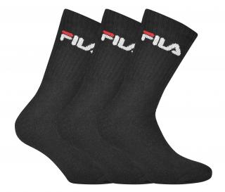 Ponožky FILA TENNIS F9505 Barva: 200 - black černá, Velikost: 35-38