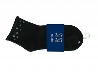 RIFLESSO ponožky 1591SI Barva: 0006 - nero černá, Velikost: UNI (36-41)