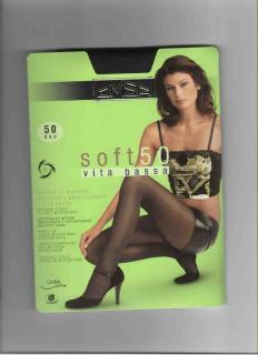 SOFT 50 VITA BASSA punčochové kalhoty 118 Barva: 0090 - fumo tmavě šedá, Velikost: S