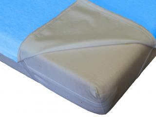 Chránič matrací do školky - Modrá Rozměr: 60 x 120 cm