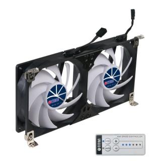 12voltový dvojitý ventilátor