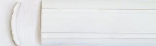 Kedr - výplň  UNI - 12 mm / bílá (Barevné výplně hliníkových lišt)