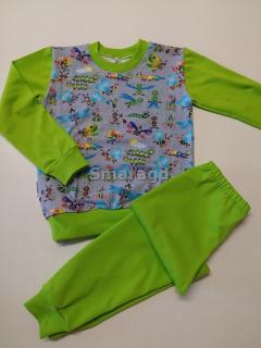 Dětské pyžamko Cvrčci s kiwi (Dětské pyžamko Cvrčci s kiwi)