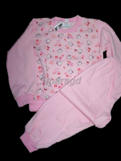 Dětské pyžamko růžové kočičky 2. (Dětské pyžamko růžové kočičky 2.)