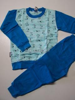 Dětské pyžamo Pejsci na mintové (Dětské pyžamo Pejsci na mintové)