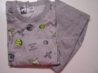 Dětské pyžamo Planetky - šedé (Dětské pyžamo Planetky - šedé)