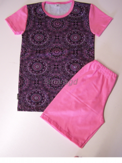 Dětské pyžamo Růžová Mandala