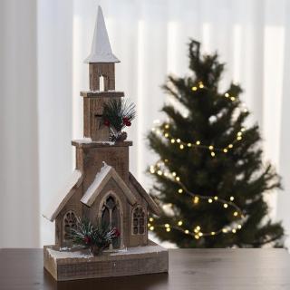 Domek s LED osvětlením - 48 cm