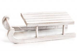 Dřevěné sáně - 12 cm