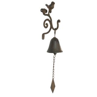 Litinový zvonek  Ptáček  - 41 cm