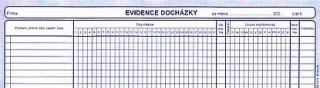 evidence docházky 080 500
