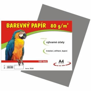 papír pro VV A4/80g/1ks šedý