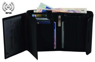 Peněženka Paramaribo RFID, černá