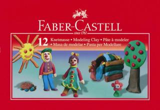 plastelína Faber Castell 12barev