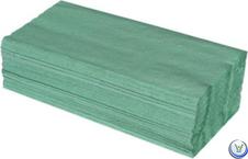 ručníky Z-Z zelené, 25 x 23 cm,250ks/bal.