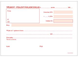 univerzální pokladní doklad A6 NCR 1322