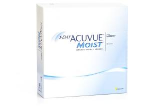 1 Day Acuvue Moist (90 ks) Dioptrie - sph: +0,50, Průměr - DIA: 14,2, Zakřivení - B.C.: 8,5