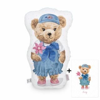 Ceba Baby Mazlící polštářek Fluffy Puffy Lizzy 50cm + plakát zdarma (SKLADEM)