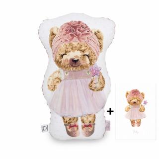 Ceba Baby Mazlící polštářek Fluffy Puffy Poly 50cm + plakát zdarma