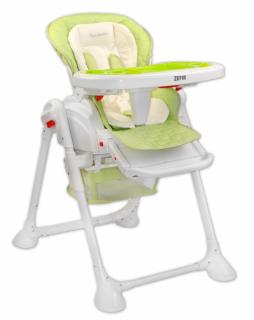 Coto Baby Jídelní židlička a houpačka 2v1 Zefir 2019 - zelená
