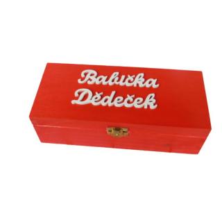 Dárková krabička pro babičku a dědečka