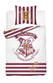 DETEXPOL Povlečení Harry Potter white 140x200cm, 70x80 cm