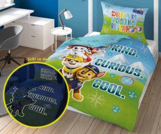 DETEXPOL Povlečení Paw Patrol dream svítící, 70x80cm