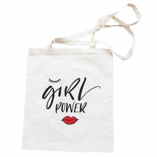 Látková taška 40 x 33 cm – Girl power