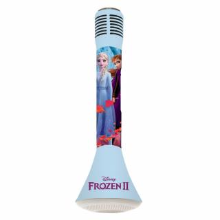 Lexibook Bezdrátový karaoke mikrofon Disney Frozen s vestavěným reproduktorem a světelnými efekty