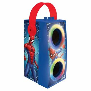 Lexibook Přenosný reproduktor Spider-Man s mikrofonem a světelnými efekty