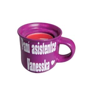 Svícen hrníček pro paní asistentku