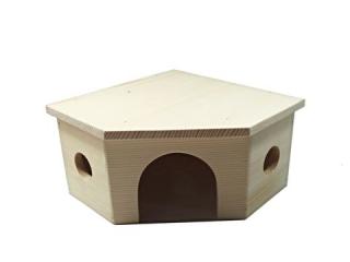 Dřevěný domek ROHOVÝ VĚTŠÍ 26x13x26cm (Truhlářství Zimný)