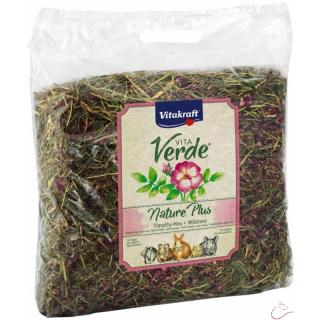 Vitakraft Vita Verde Bojínkové seno s divokou růží 500 g