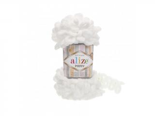 Alize Puffy 55 bílá (100g/9m)