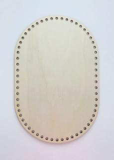 Dno na košík ovál 30x20cm (30x20cm)