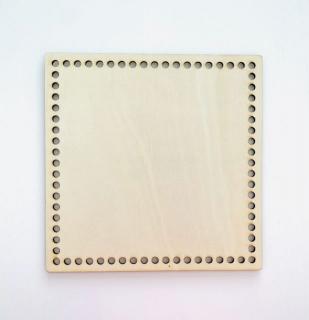 Dno na košík/podšálek čtverec 20x20cm (20x20cm)