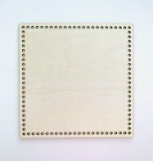 Dno na košík/podšálek čtverec 25x25cm (25x25cm)