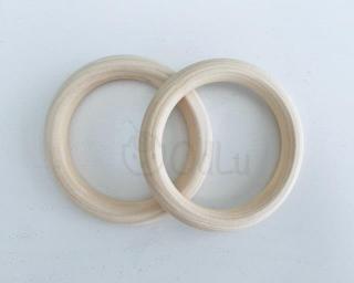 Dřevěný kroužek o průměru 80mm (1ks)