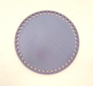 Dvoubarevné dno na košík kruh 15cm lesklé duhové RF (Kruh 15cm)