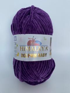 Himalaya Dolphin Baby 80328 temná fialová (120m/100g)