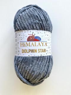 Himalaya Dolphin Star 92167 tmavě šedá třpytivá (120m/100g)