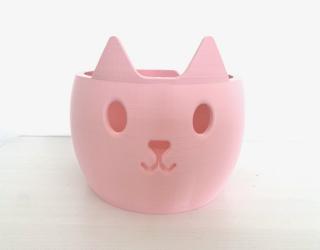 Miska na přízi Kočka Pink Candy (16cm)