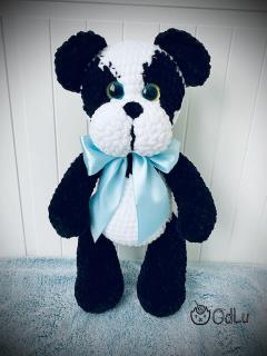 Návod na háčkovaní - Panda Vanda (Návod pro mírně pokročilé)