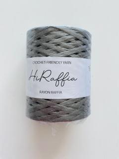 Papírová příze šedá (150m/75g)
