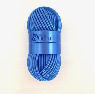 Pouzdro na háčky Maxi lesklé modré (16cm)