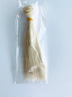 Vlasy na panenky blond (18cm/1m)